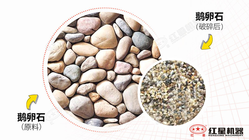 小型鵝卵石破碎機(jī)型號，多少錢一臺呢
