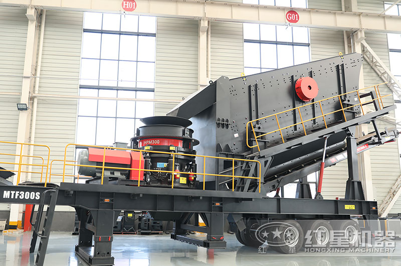 圓錐式移動礦石破碎機(jī)圖片